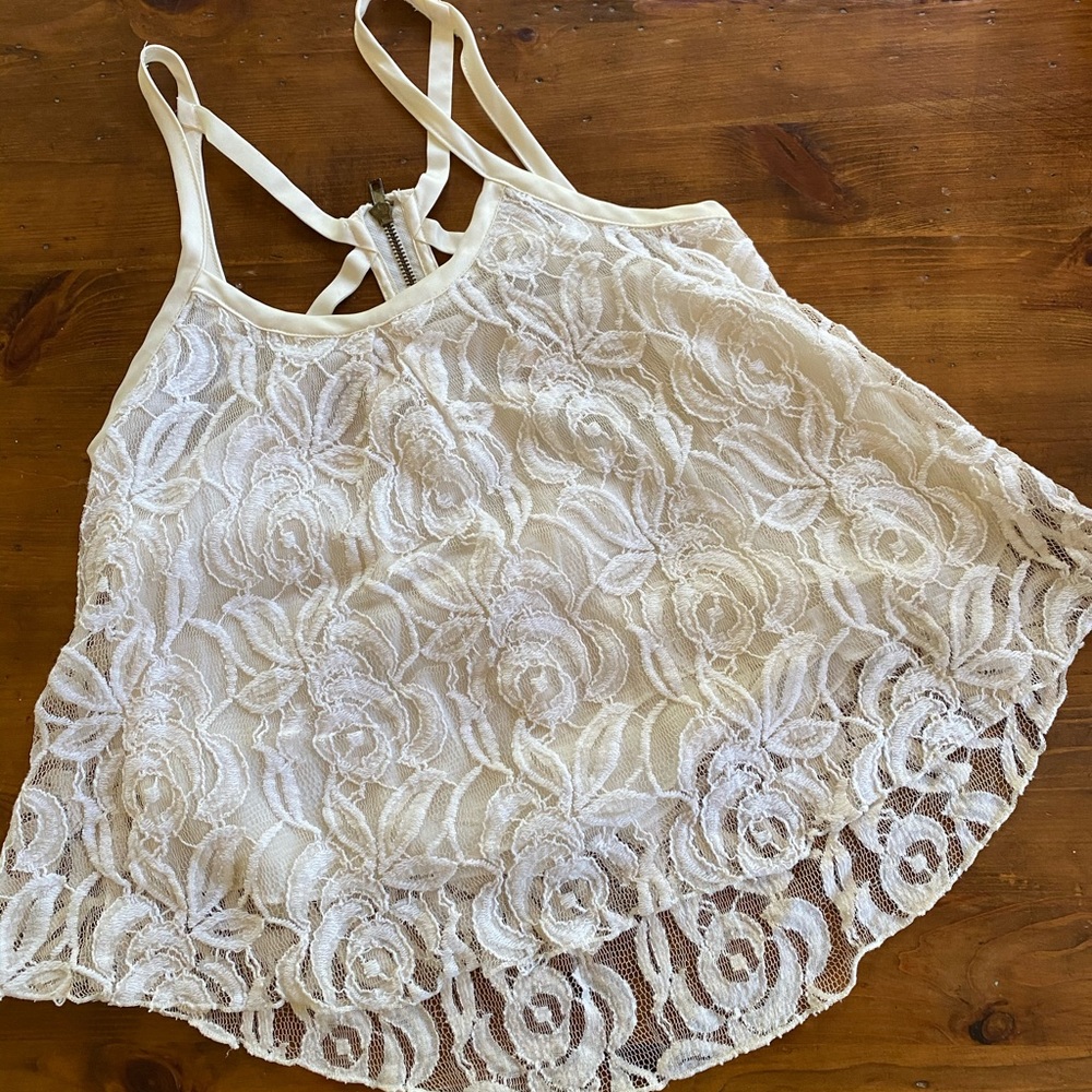 American Rag flowy top - Picture 3 of 5